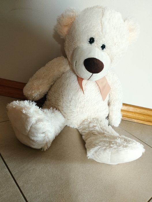 Duży Biały miś Smiki