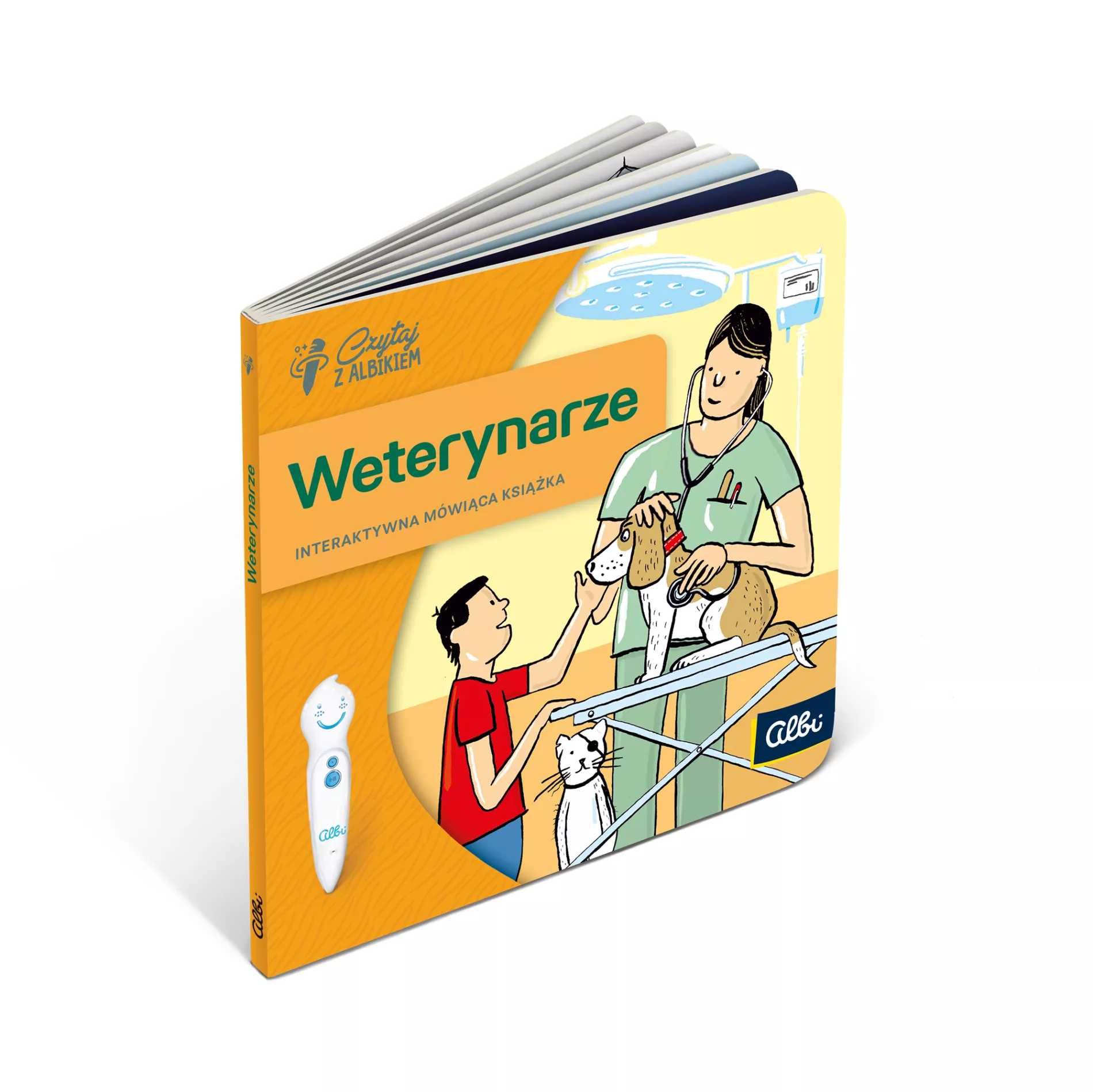 Czytaj z ALBIKIEM Interaktywna Miniksiążka zawody Weterynarze 5+ ALBIK