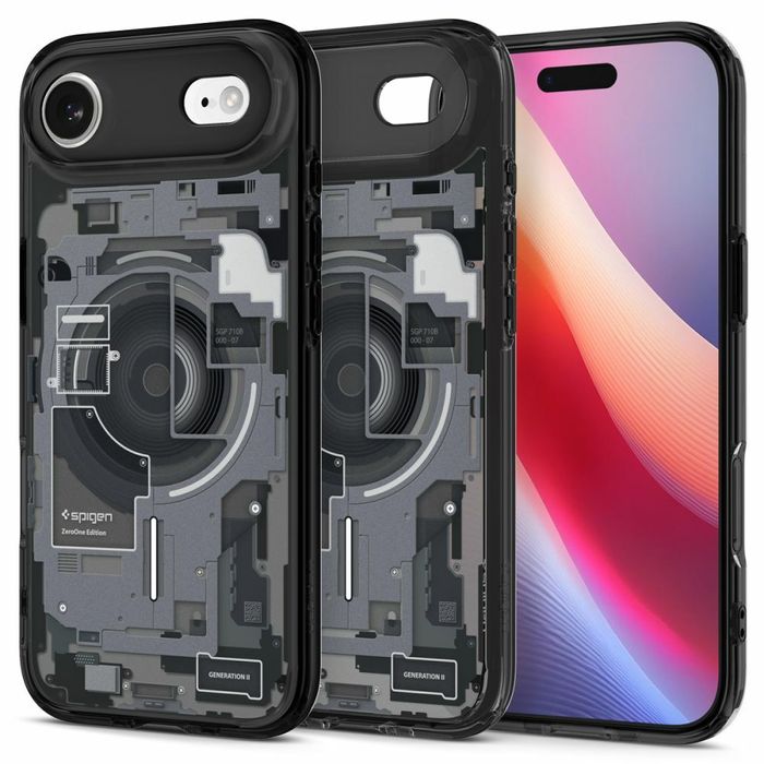 Etui Ultra Hybrid Mag ACS10320 do Iphone 17 Air - Zero One Black