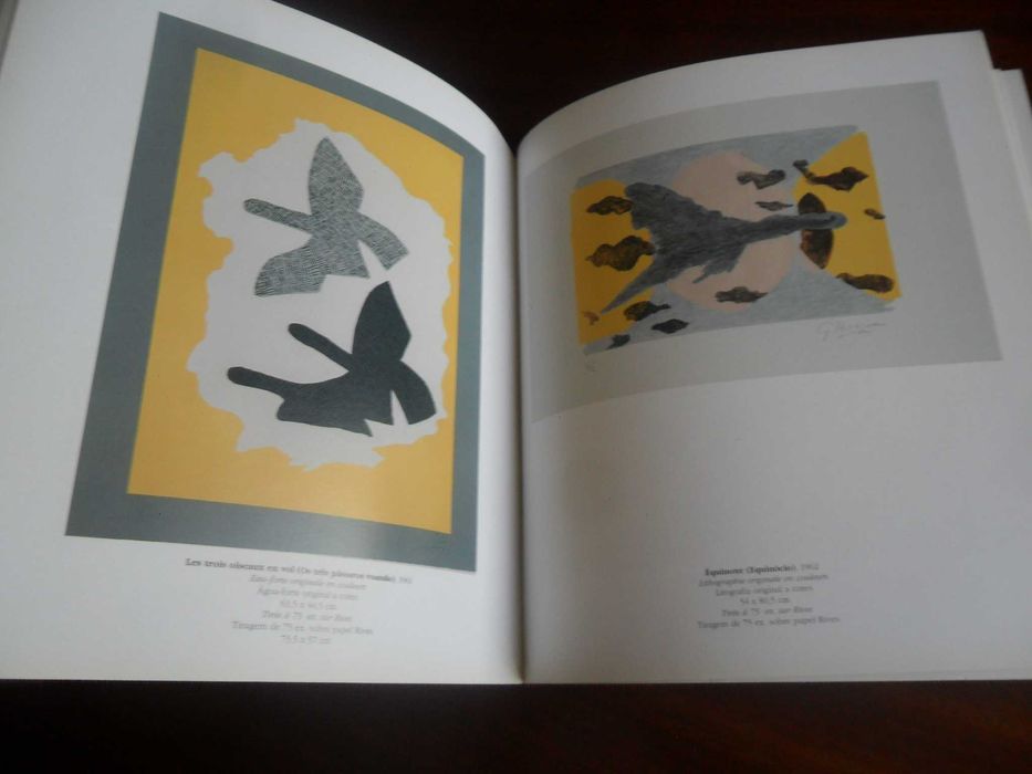 "Georges Braque - Gravuras" Coord. Ivonne Felman Cunha Rêgo - Ed 2000