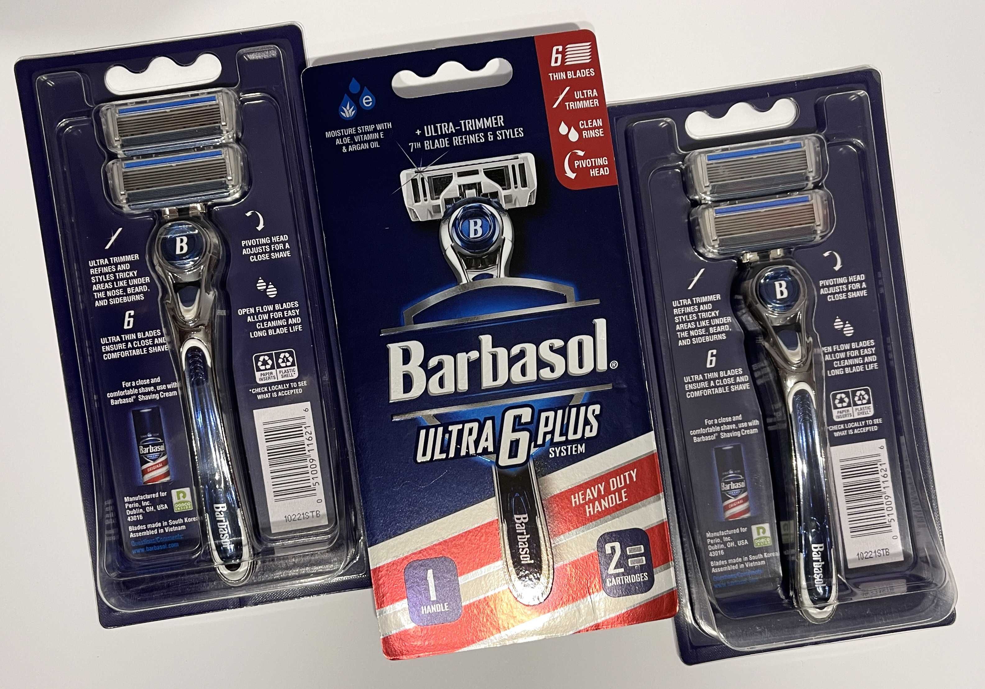 Картриджи 6шт Schick Hydro 5 Sensitive США, Barbasol 6 лезвия, лосьон