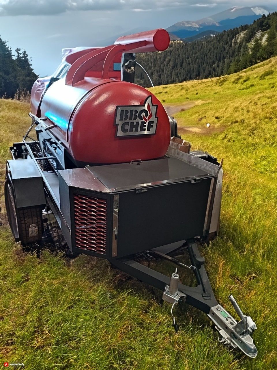 Хоспер Смокер Гриль Мангал , Smoker ,Grill