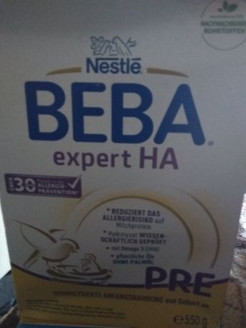 Сухое детское питание от Nestle.BEBA expert Срок годности до 07.2023.