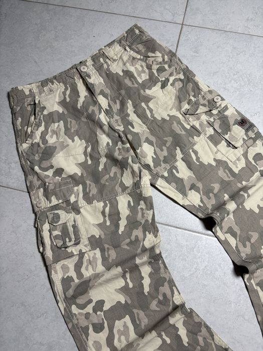Широкі реп карго штани камуфляж baggy cargo y2k loose jaded racer