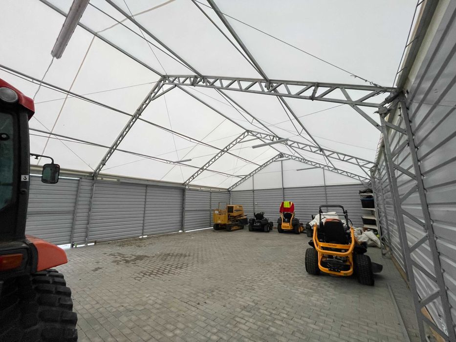 Plandeki do hal i namiotów- dachy i boki system KEDER