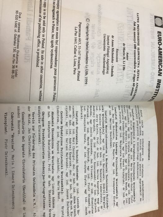 Łatwe przyswojenie języka angielskiego - podręcznik samouczek
