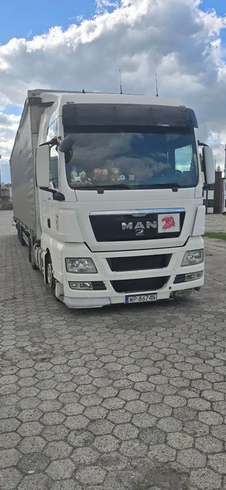 MAN MAN TGX 18.480  MAN TGX 18.480 zestaw z naczepą 43500 PLN