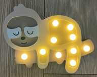 Lampka dekoracyjna LED leniwiec