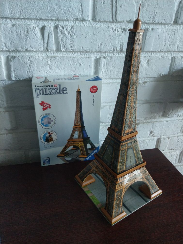 Puzzle 3d Wieża Eiffla