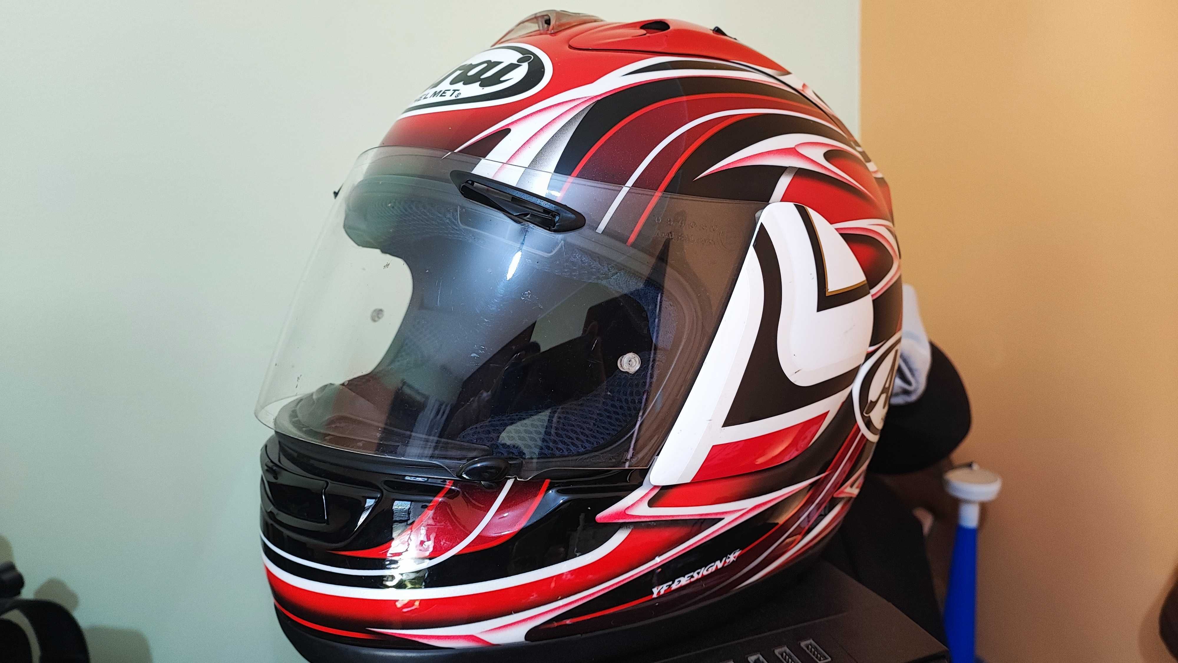 Capacete Arai RX7 CORSAIR Randy Mamola