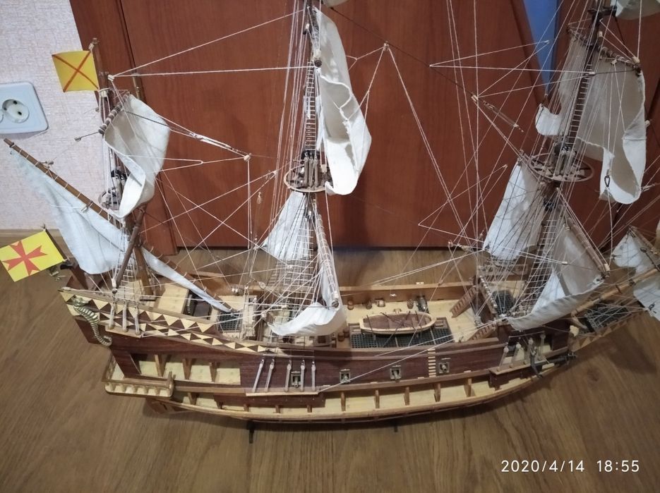 Модель парусника "Сан Джованни Батиста"