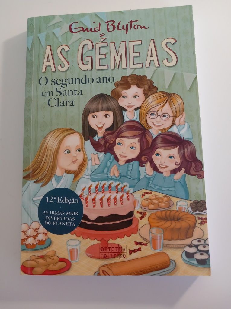 Livro "As gémeas : O segundo ano em Santa Clara" volume 4