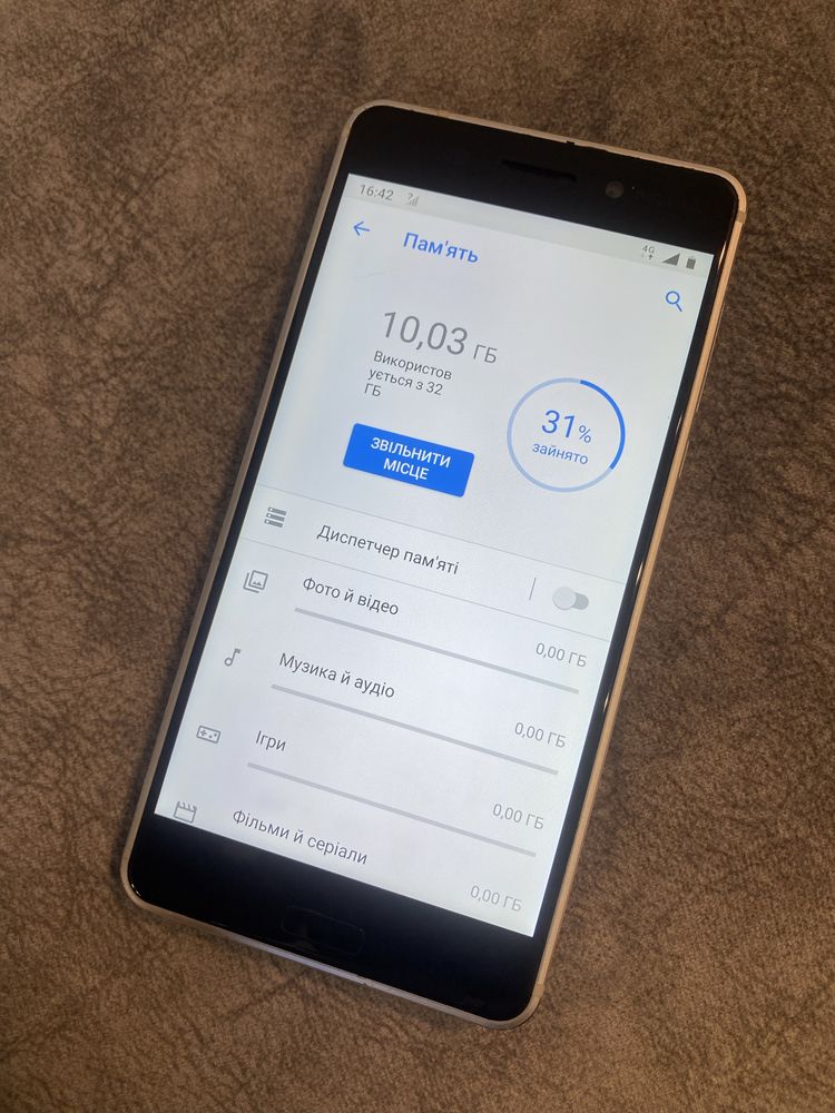 Телефон Nokia 6 (TA-1021) 3/32Gb NFC