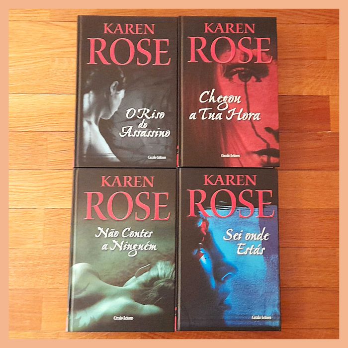 KAREN ROSE - Pack 4 Livros a 5,5€ (Perfeito Estado)