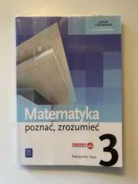 Podręcznik do matematyki „Matematyka, poznać, zrozumieć” 3