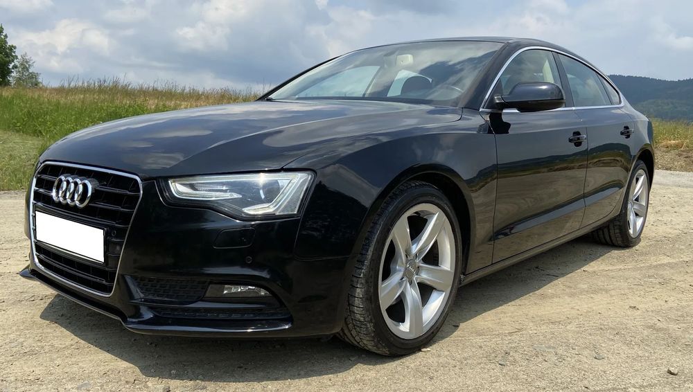 Audi A5 Sportback 2.0TDi 150KM Automat 5d Xenon Led Parktronik Tempomat Panel MMI