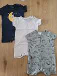 Rampersy, piżamki H&M 74