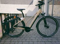 Romet E-Gazela 1.0, kawa, ebike, 504Wh, bafang, rozm. 17",19", 2024