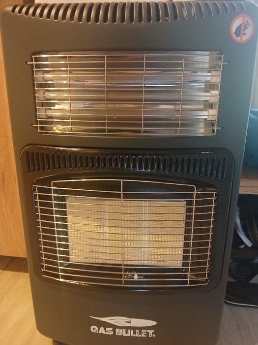 Grzejnik piecyk na gaz z butli hybrydowy