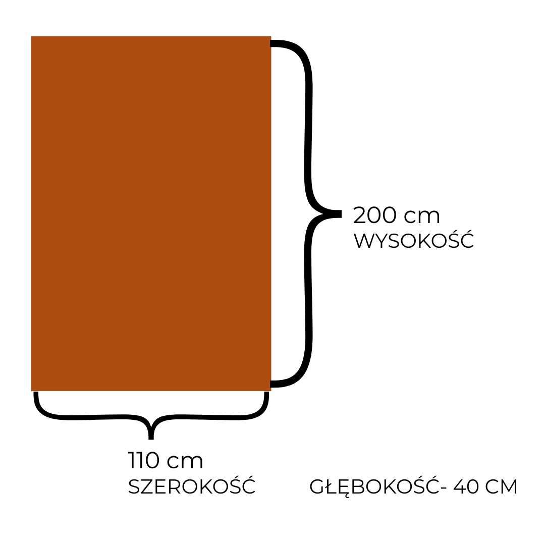 Szafa HUD 2D HUDS821-C791 –200 cm, dąb artisan/czarny mat|-45% taniej!