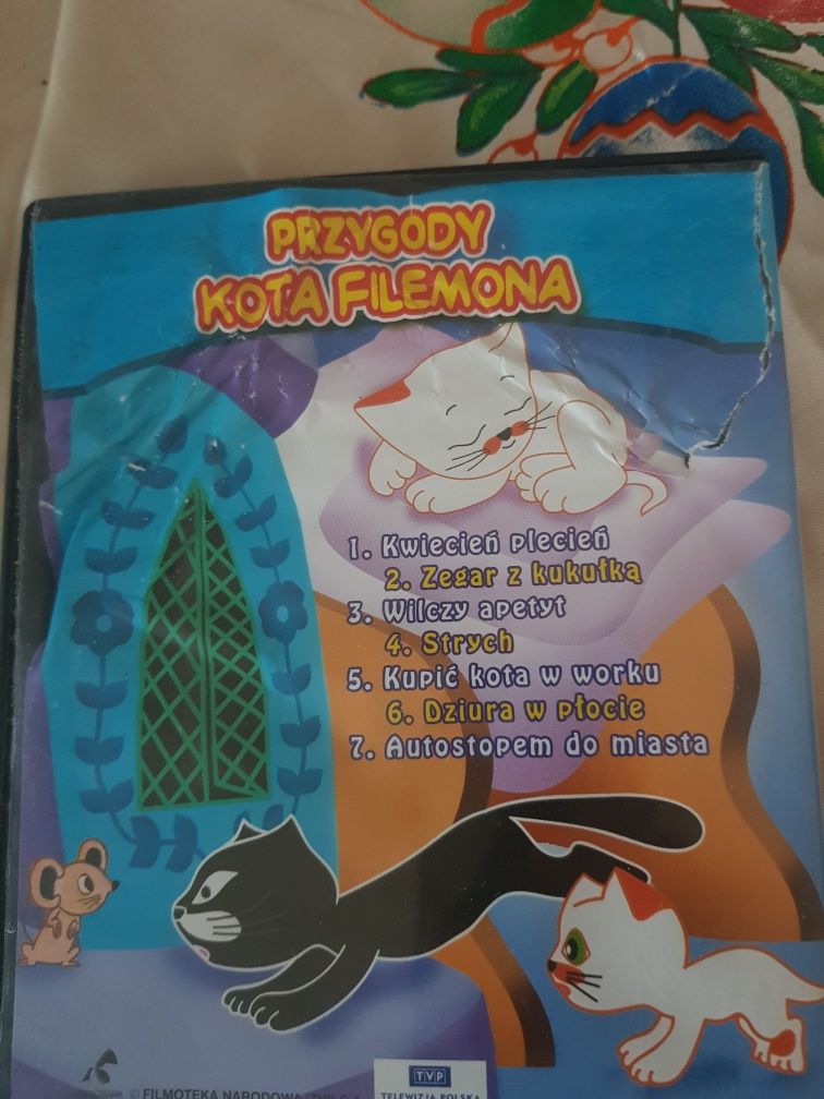 Przygody Kota Filemona bajka na DVD