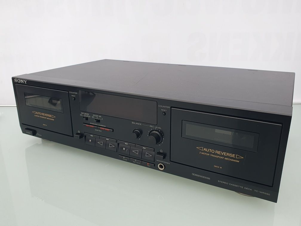 Magnetofon 2 kasetowy Sony tc-wr590