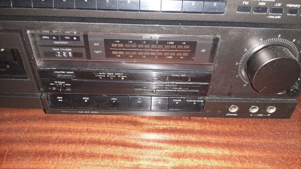 Technics Deck,  tuner.