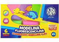 Modelina fluorescencyjna 6 kolorów Astra