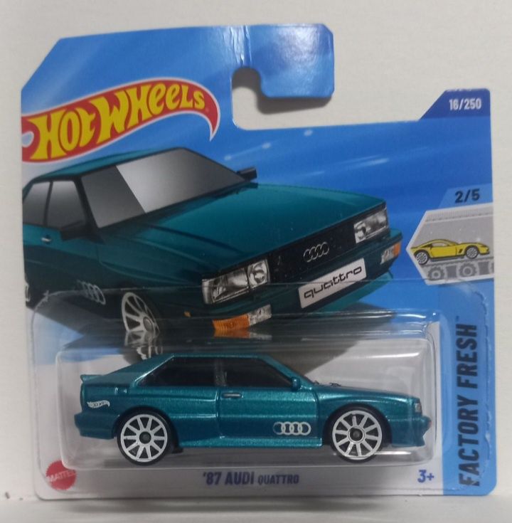 87 audi quattro hot wheels