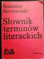 Stanisław Sierotwiński, Słownik terminów literackich