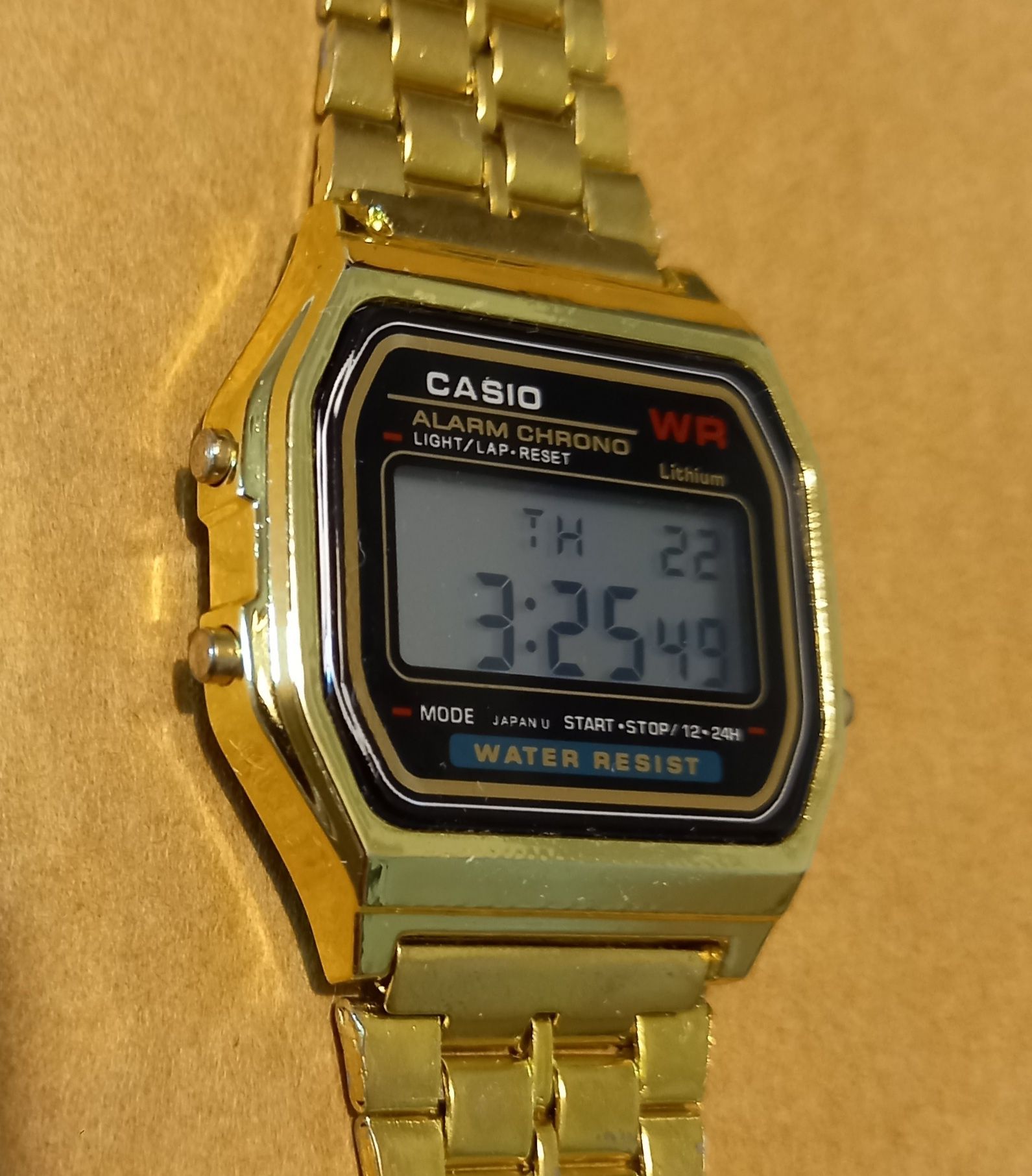 Relogio Casio dourado - Entrega em 24 horas!