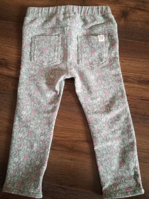 Spodnie 86/92  H/M  + buciki 18/19 gratis