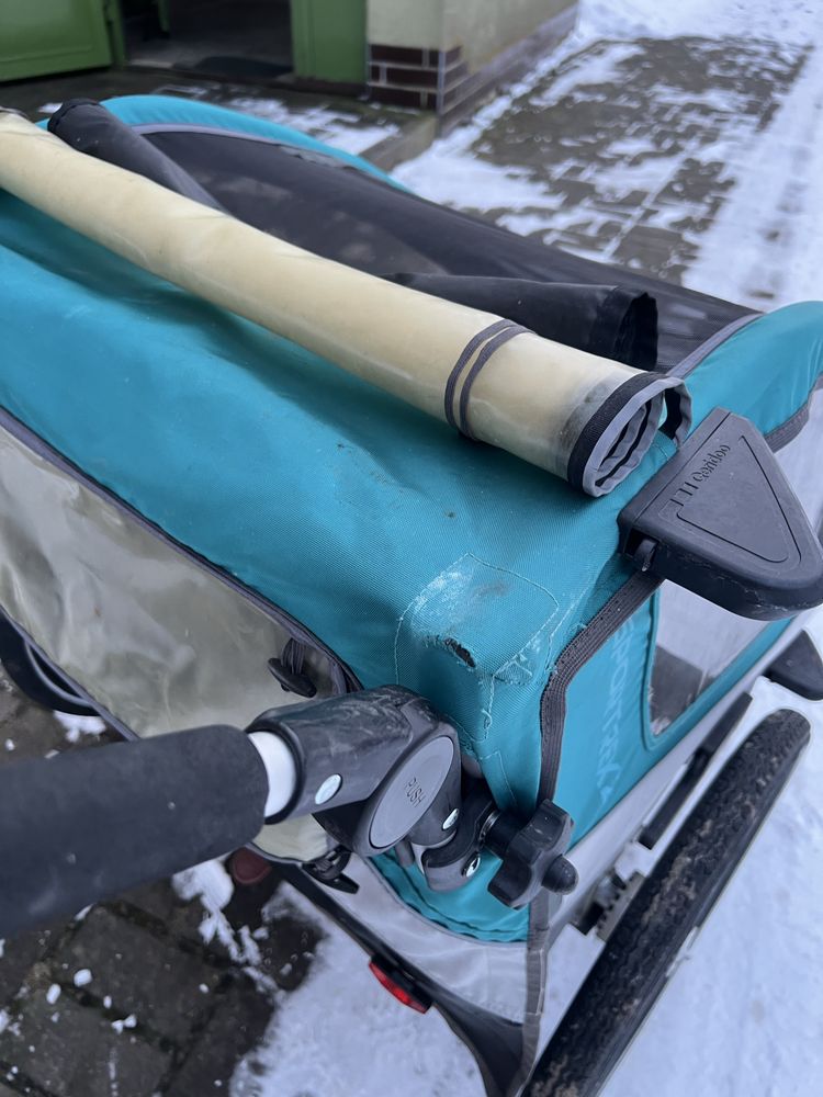 Przyczepka rowerowa querido sportrex 2