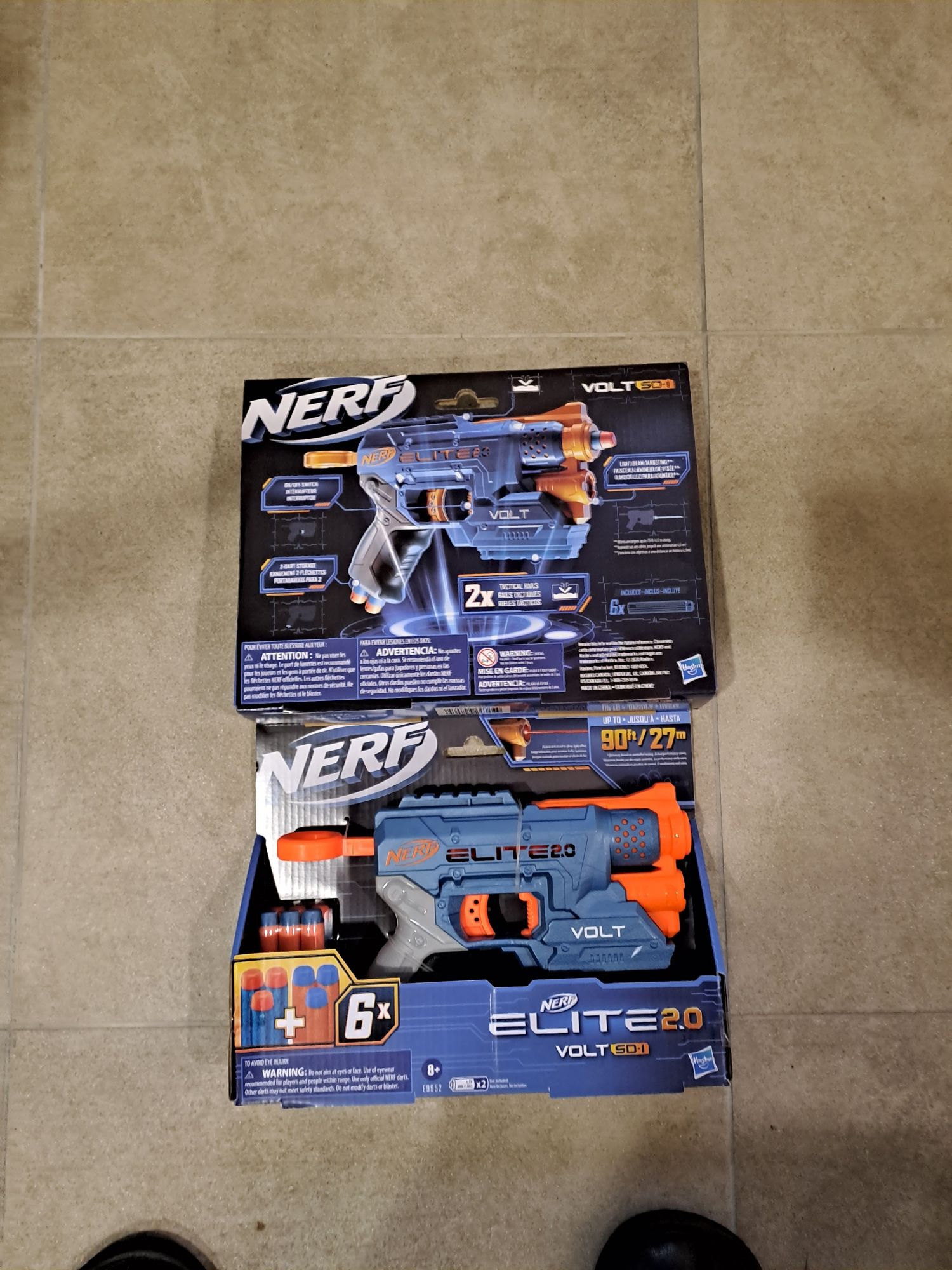 Бластер
Nerf Elite 2.0 Volt SD-1 Blast