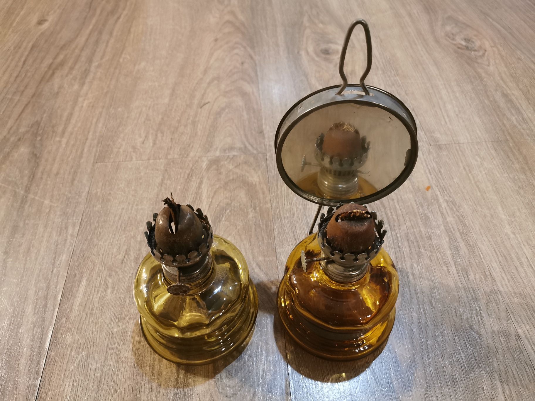 Lampa Naftowa stara 2 sztuki