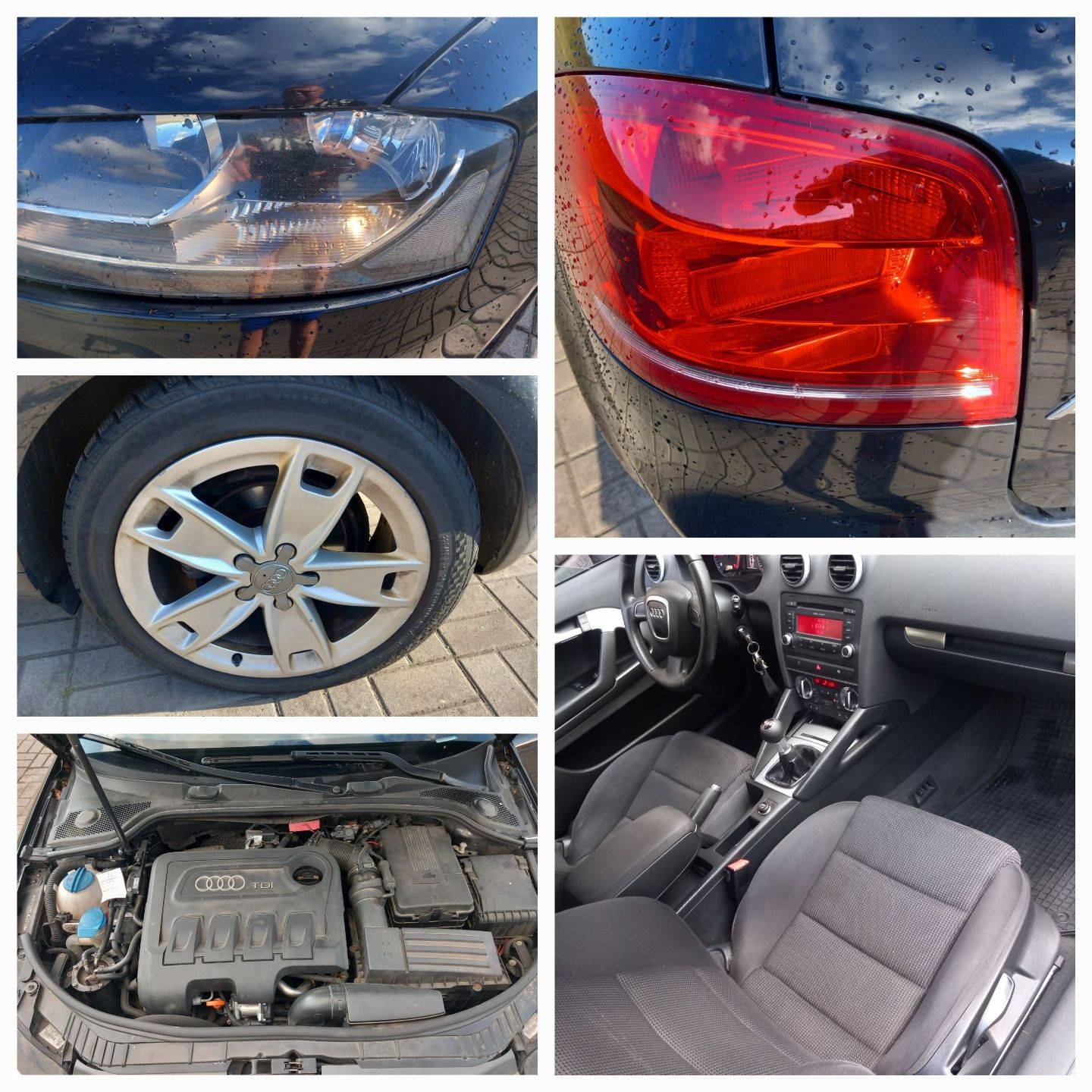 Audi A3 8P LIFT 1.9Tdi 105ps Klimatronik Alu17 Okazja Zobacz