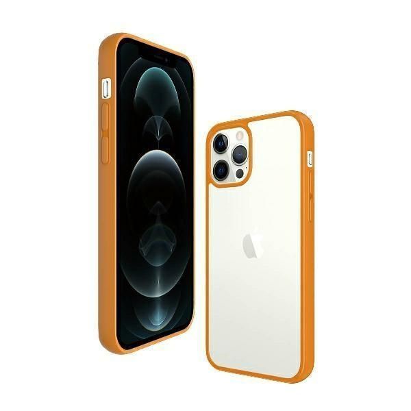 Panzerglass Clearcase Iphone 12 Pro Max Orange Ab