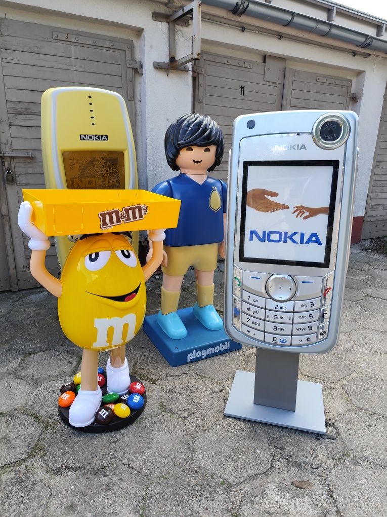 Reklama ekspozytor stojak Nokia 6680 vintage