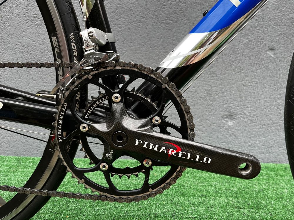 Legenda! Pinarello Dogma FP Magnesium Campagnolo Record Most roz.54