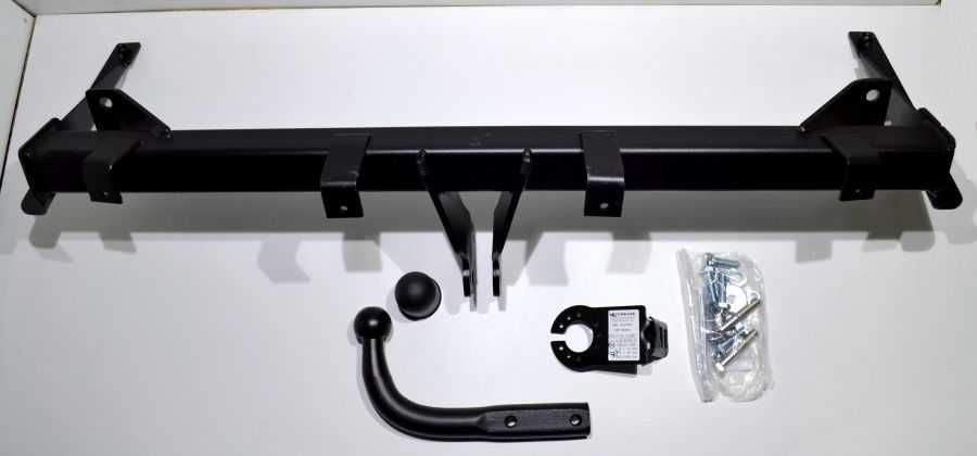 nowy hak holowniczy + moduł 7 pin Volkswagen Caddy III Caddy IV P