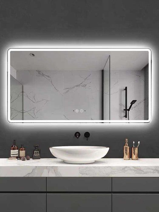 Lustro okrągłe podswietlane  dotyk led