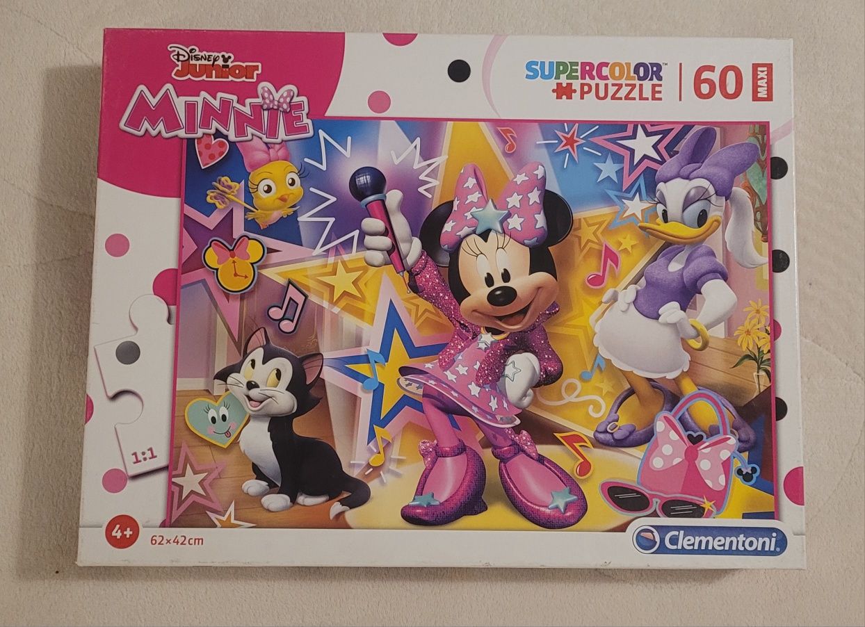Puzzle Disney junior super color 60 Clementoni
