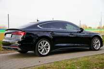 Audi A5 Piękne Audi A5 z brązowym wnętrzem