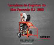 Desentupidora de Alta Pressão KJ-3100 RIDGID   JR19