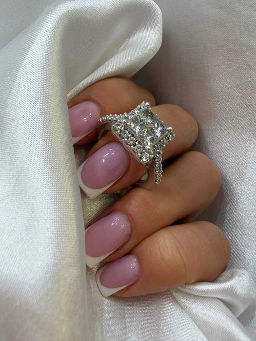 Pierścionek z diamentami naturalnymi 1.65ct