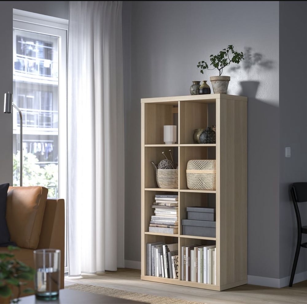 Zestaw Regał ikea kallax 4x4 + 4x2