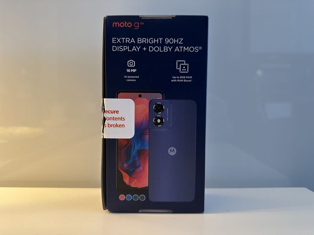 Motorola G04 4/64GB Sunrise Orange/Orange Corail NOWA Gwarancja