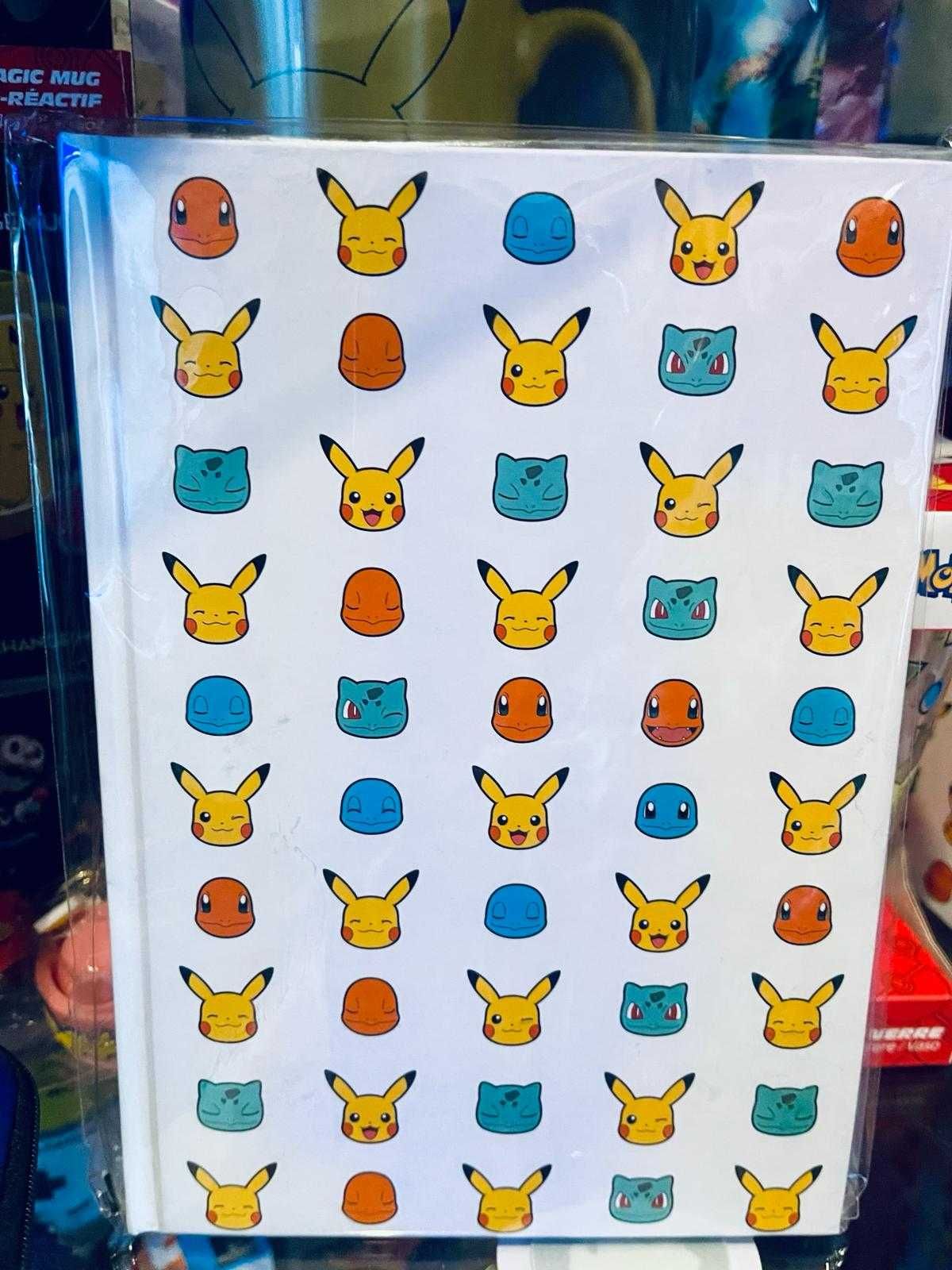 Notatnik A5 POKEMON Starters/ Notebook Notes PIKACHU SQUIRTLE Nowy