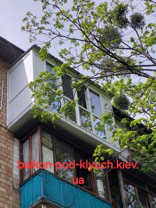 зварювання балкона розширення балкону винос балкон під ключ