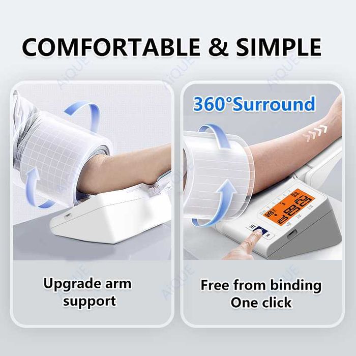 Profesjonalny ciśnieniomierz AiQUE pomiar ciśnienia typu tunelowego